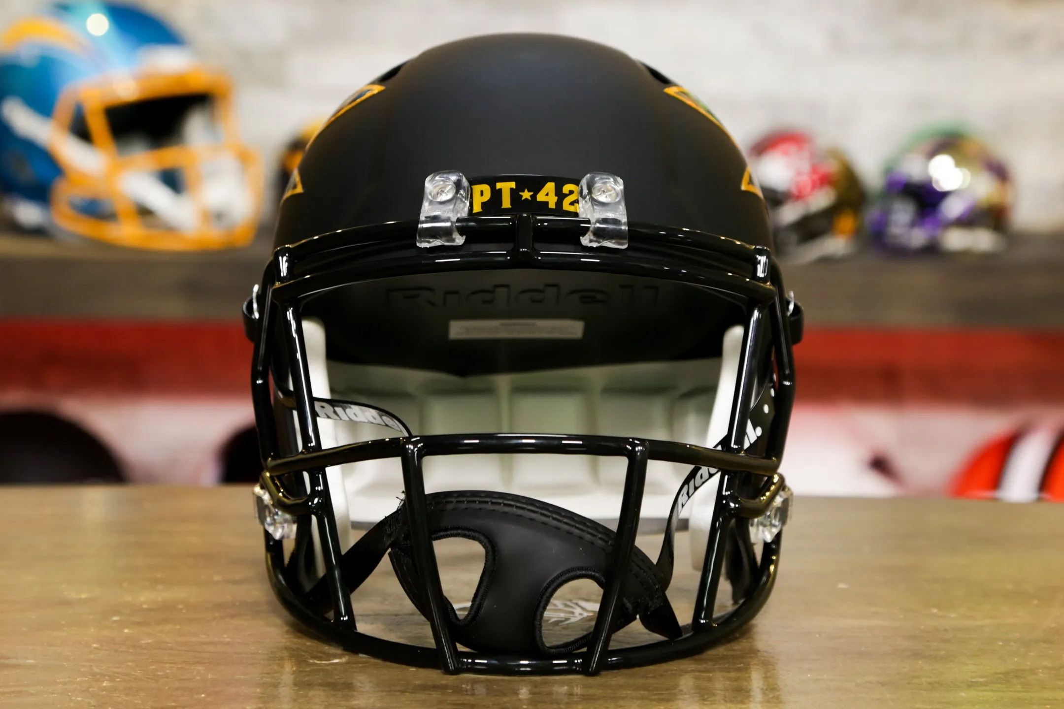 Arizona State Sun Devils Riddell Speed Replica Helmet - Matte Black