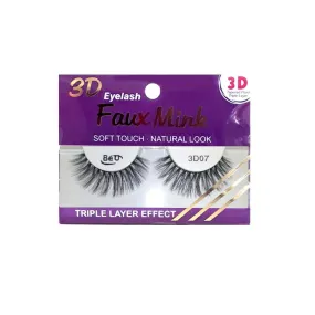 BE U | 3D Faux Mink Eyelashes 3D07