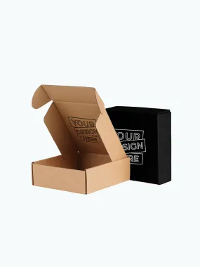 Custom Boxes, Two Side Printing with low minimums