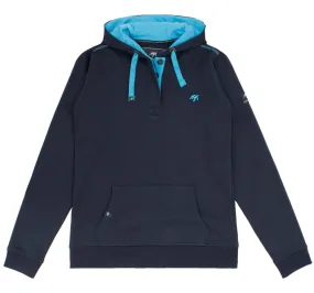 Ladies Boatyard Button Up Hoodie - Harbour