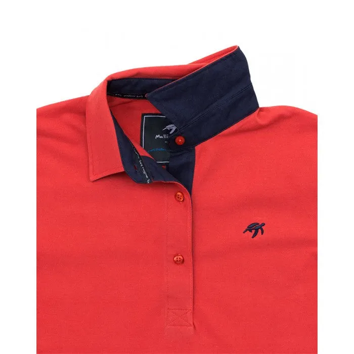 Ladies Mullins Club Polo Shirt - Spicy Red