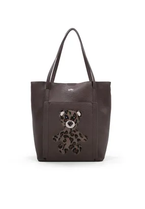 LE PANDORINE Bubi Amore Borsa Shopper Taupe 22XAILCQ-01