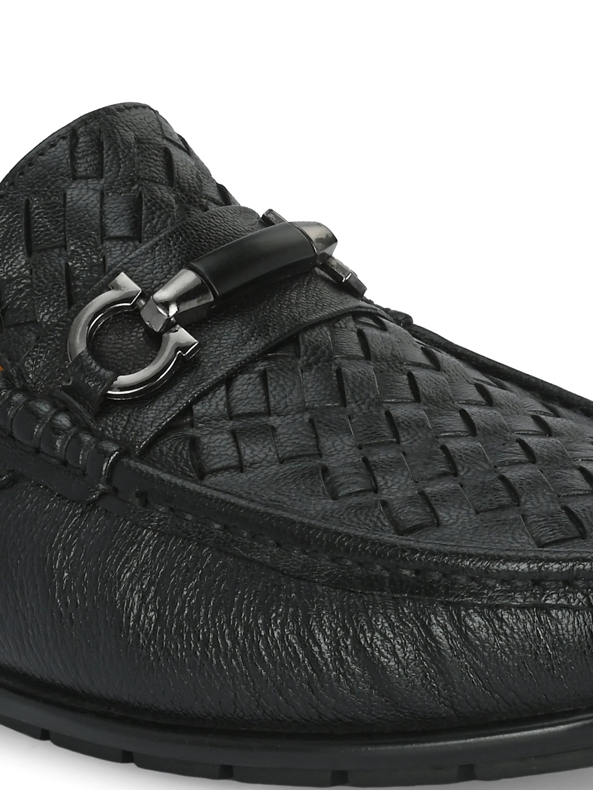 Magnus Black Driving Loafers