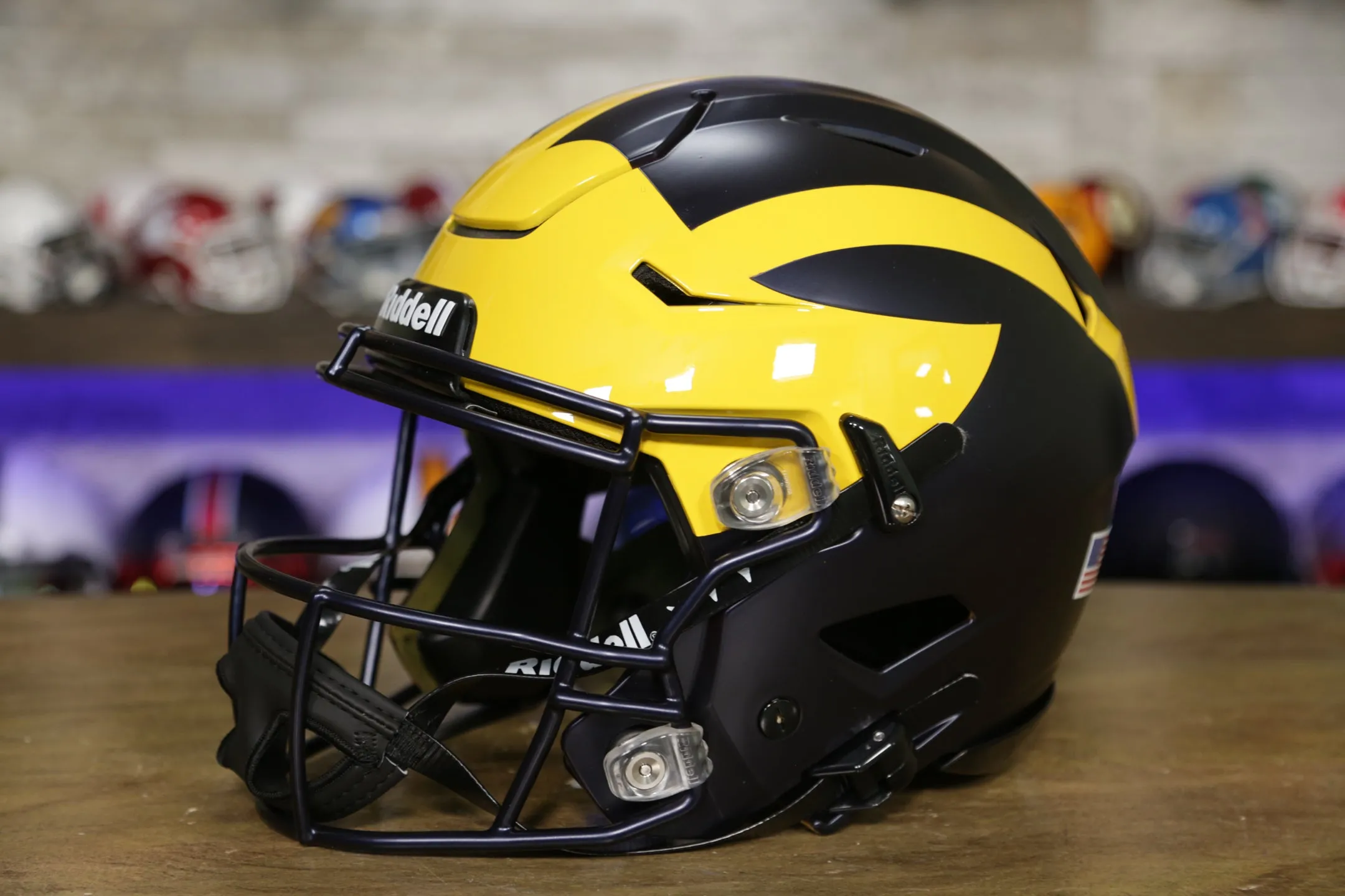 Michigan Wolverines Riddell SpeedFlex Helmet