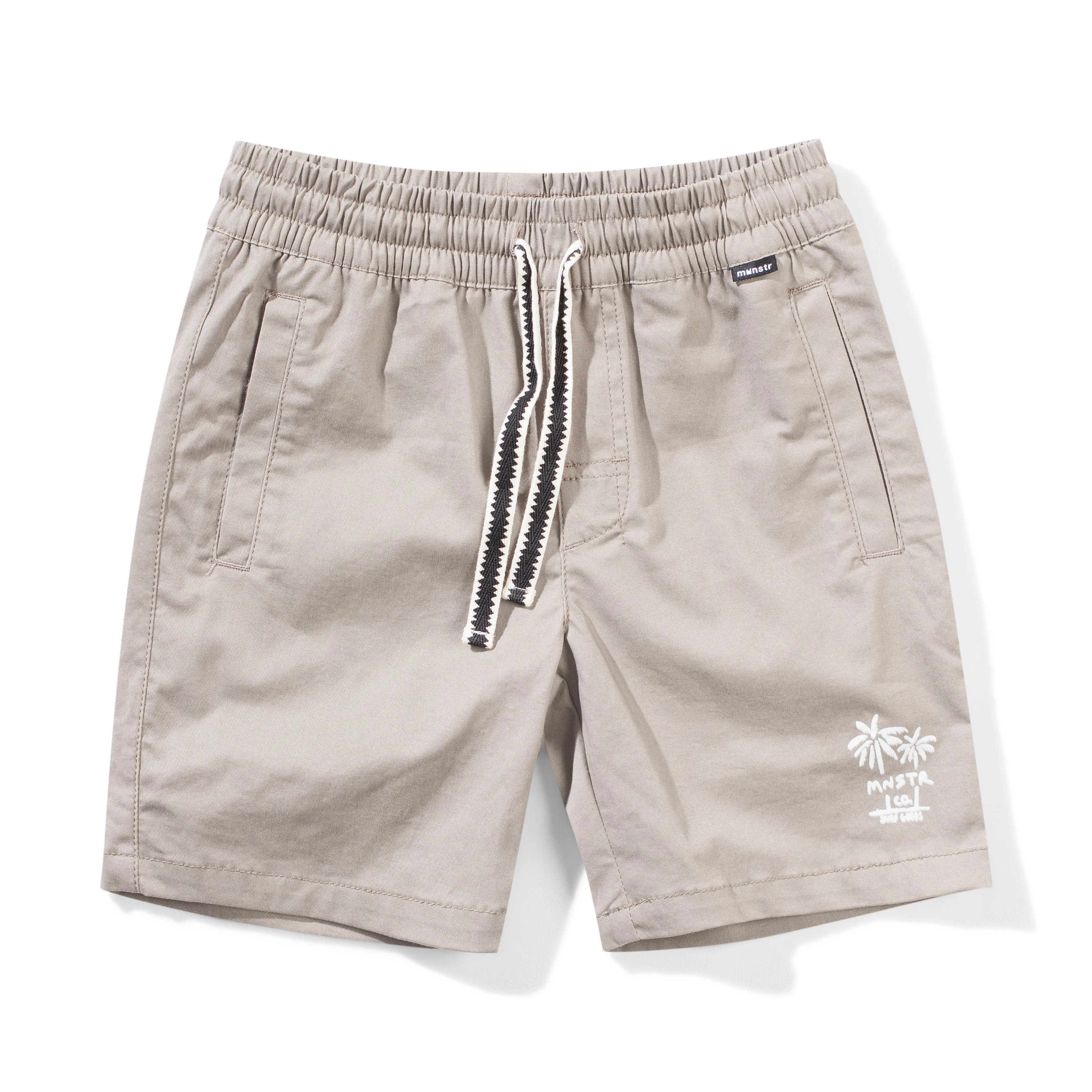 Munster Kids Trestles Short Light Grey