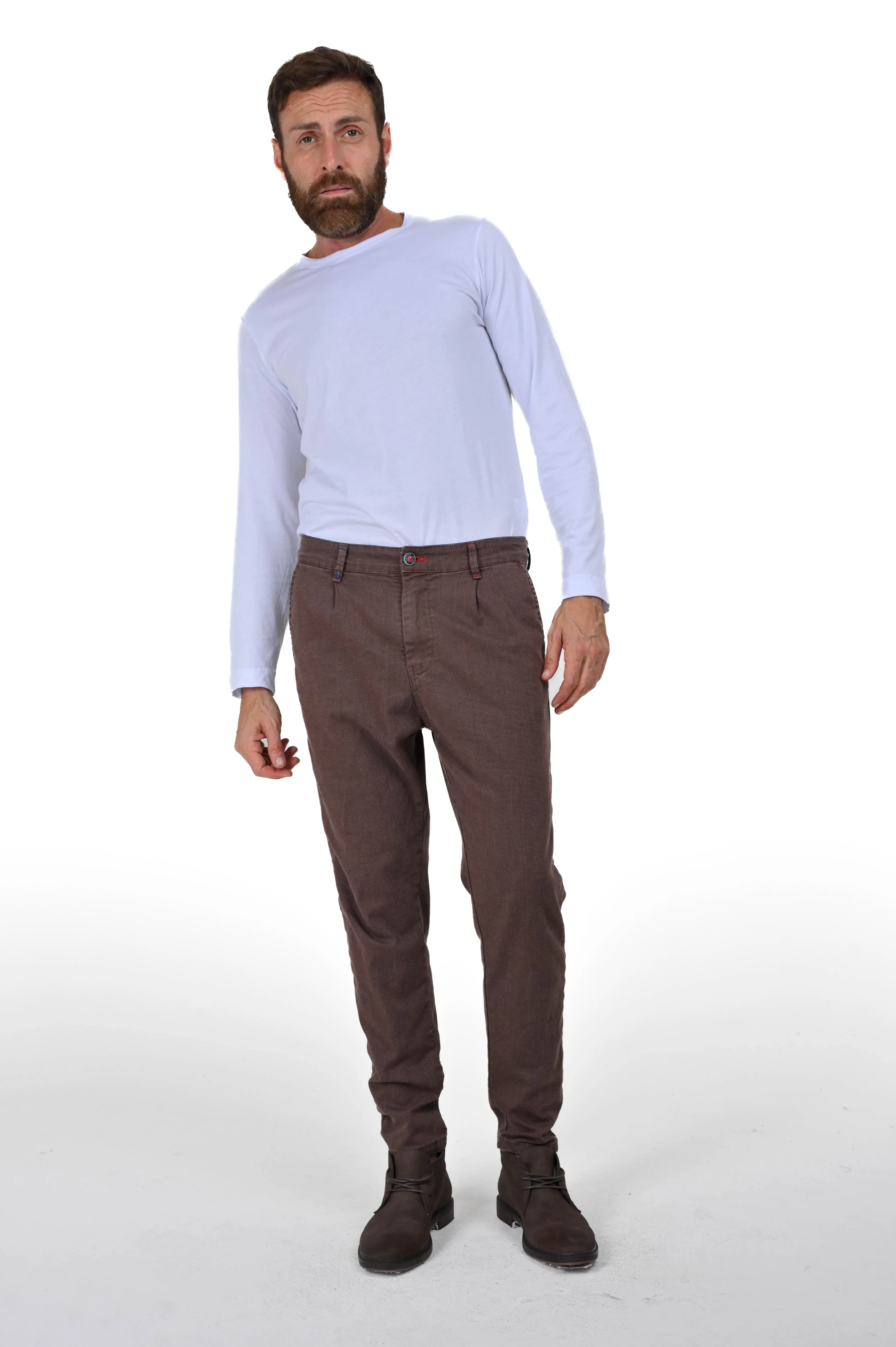 Pantaloni uomo tapered fit AI 6724 - Displaj