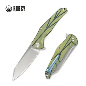 PeaceWalkrr Frame Lock Folding Knife Titanium Handle (3.9 Sandblast M390) KB252D