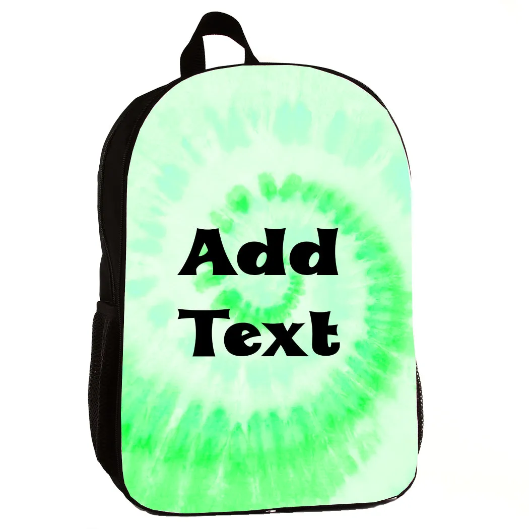 Personalized Tie Dye Backpacks / Lunch Bag / Duffel Bag / Bottle