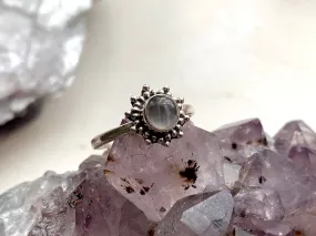 Rose Quartz Sole Ring