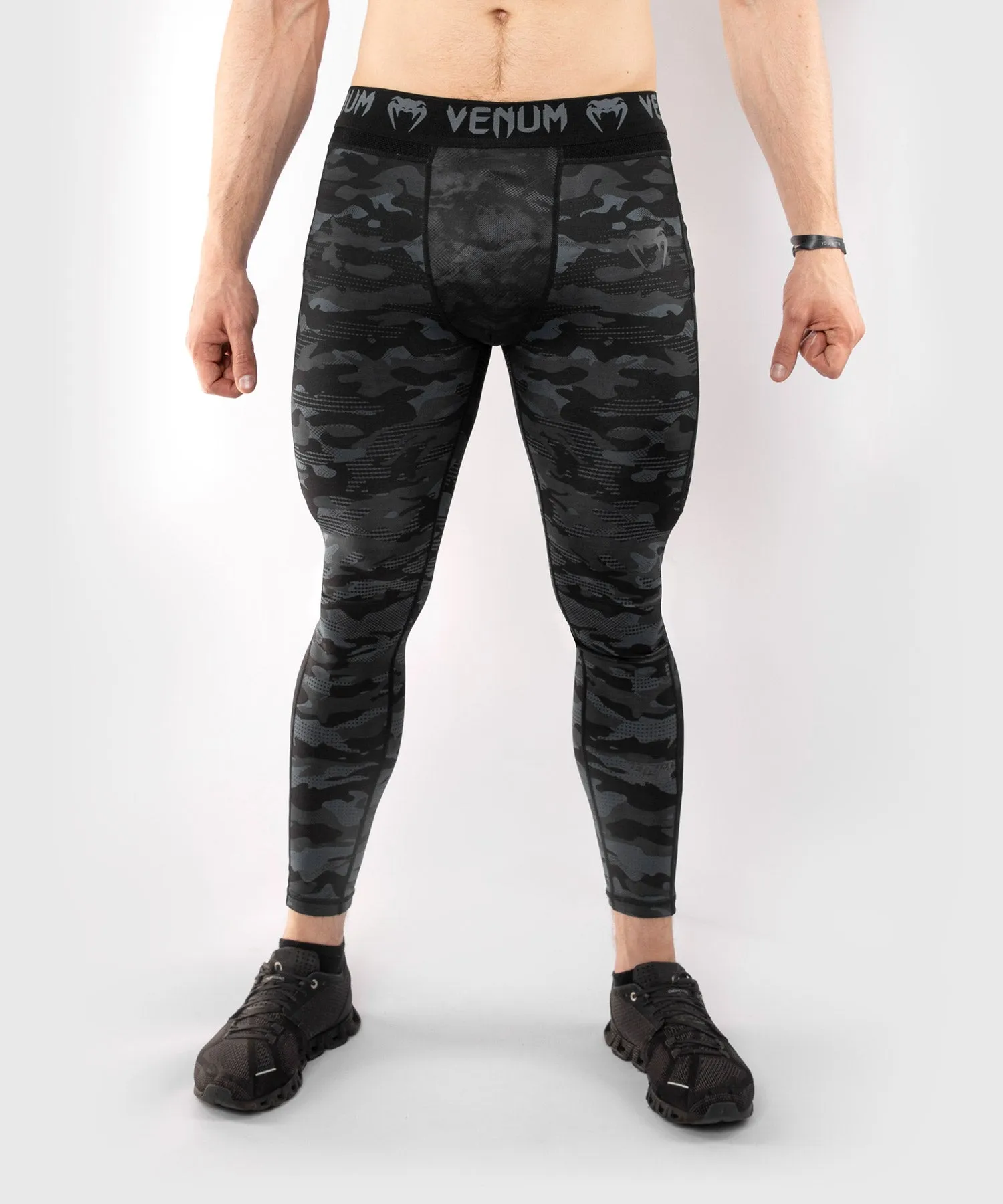 Venum Defender Compression Tights - Dark camo